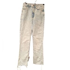 Zara Jeans Size 0 Distressed Light Wash